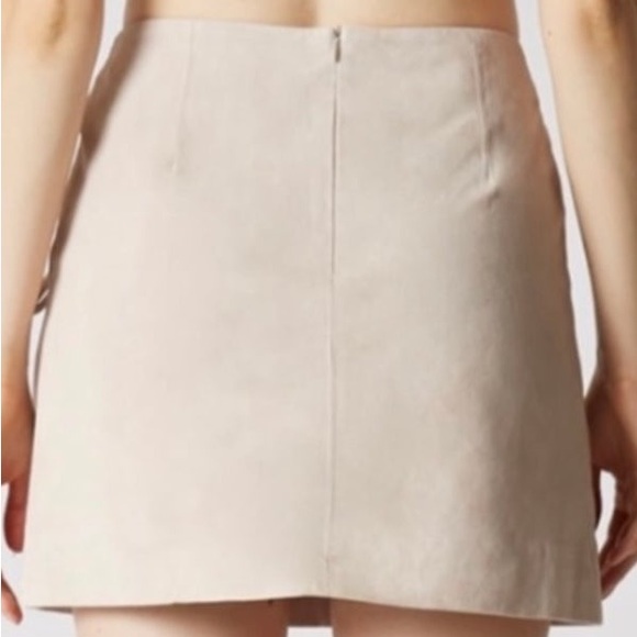 NWOT Blank NYC 100% Suede Leather Pencil Mini Skirt - Picture 2 of 6